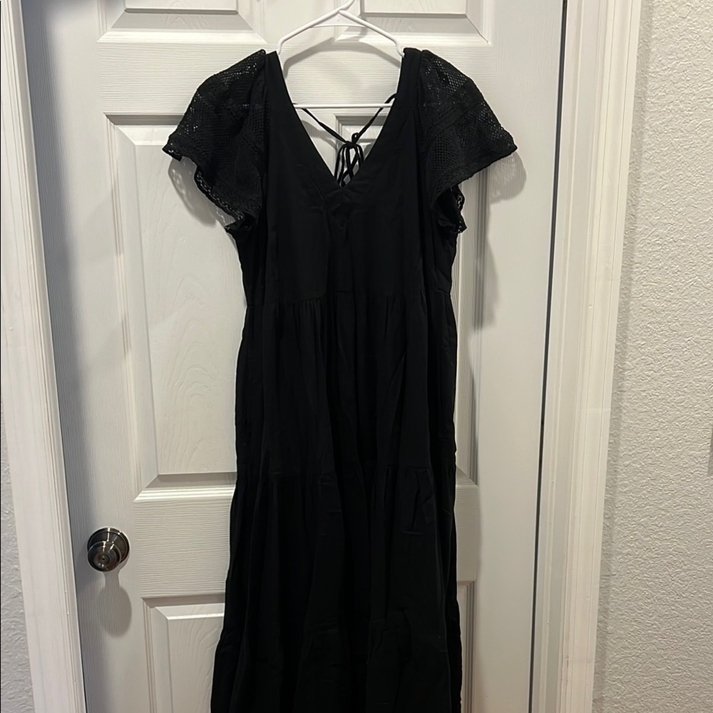 Elegant Black Women's Dress